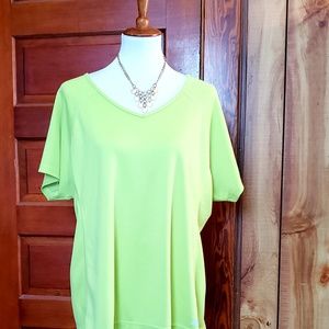 Dickies Performance Wear. Lime Green. 2XL